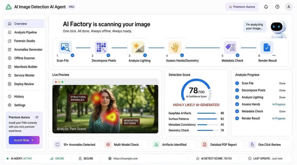 AI barcode scanning Barcode Scanner Assistant — example of the AI tool dashboard software